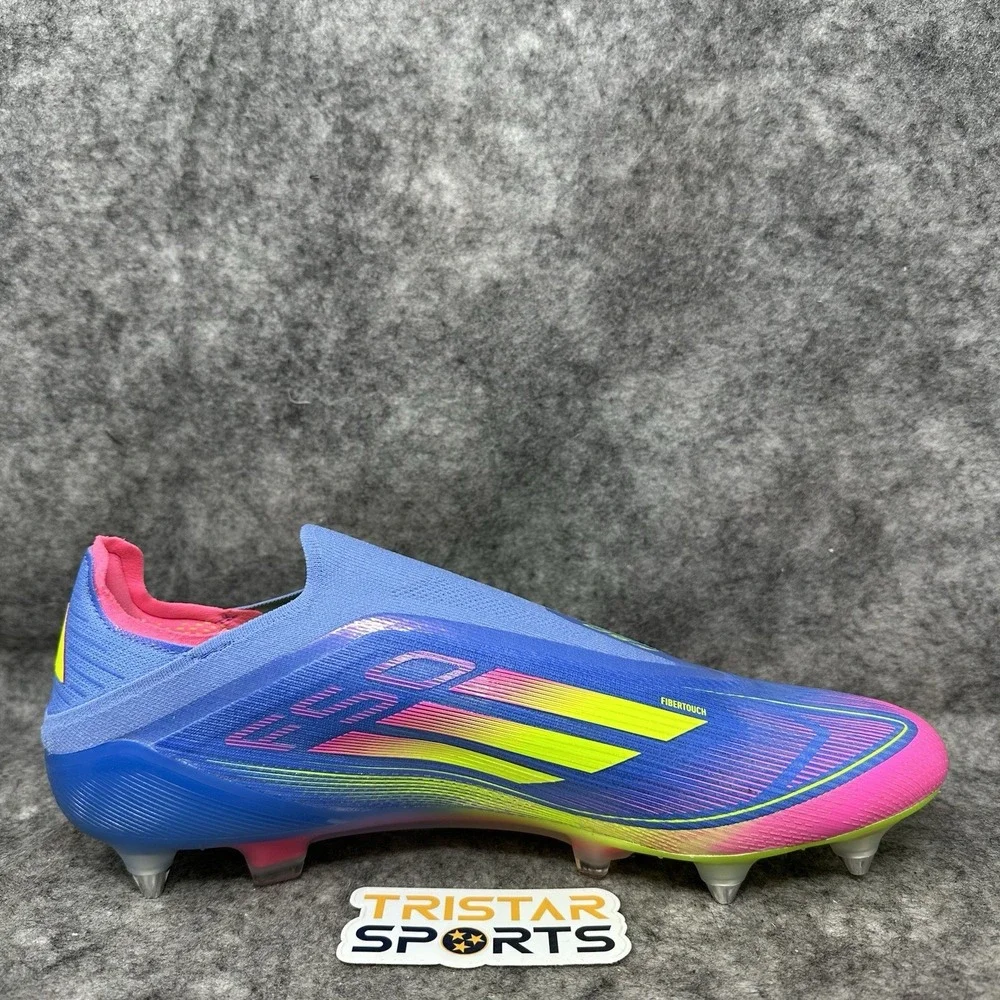 Adidas F50 Elite LL SG Soccer Cleats Mens 12 Blue Pink Celestial Victory IE1278